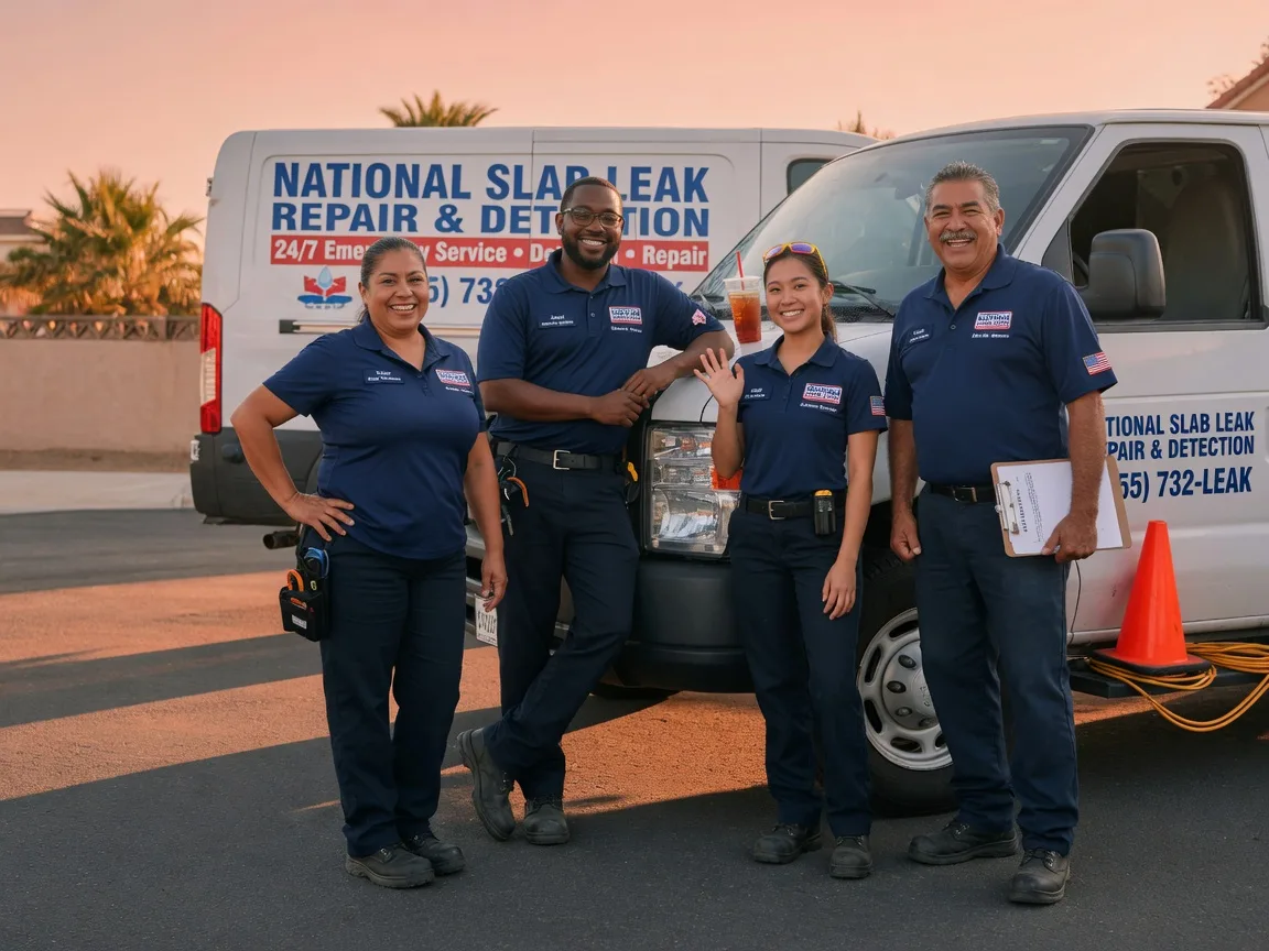 Slab Leak Detection company in Mineral, CA